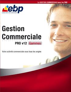 EBP Gestion Commerciale PRO Gammes v13 mono-utilisateur